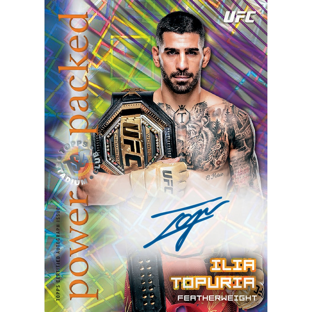2025 Topps Stadium Club UFC Blaster Box