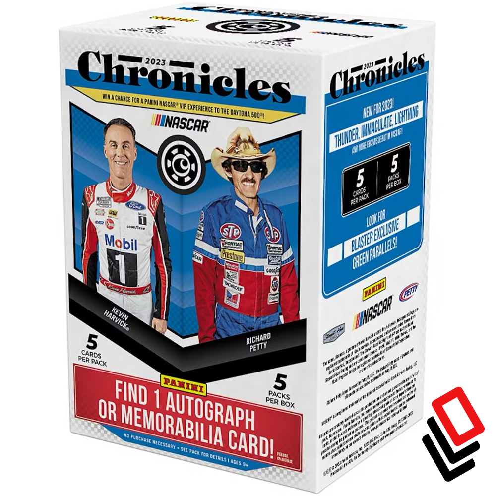 2023 Panini Chronicles Racing 5-Pack Blaster Box