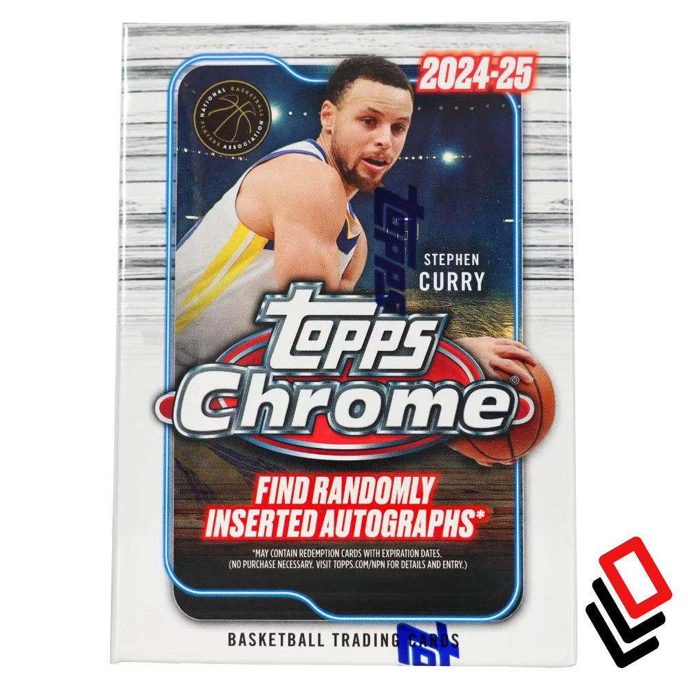 2024/25 Topps Chrome Basketball 8-Pack Blaster Box