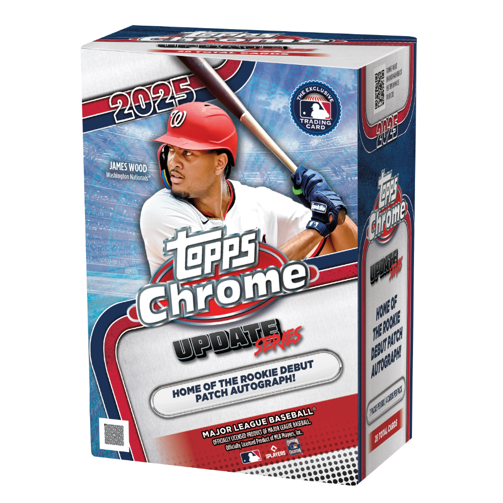 2025 Topps Chrome Baseball Update Series Blaster Box  Collectors Row