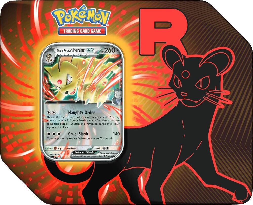 Pokémon TCG: Team Rocket Tin