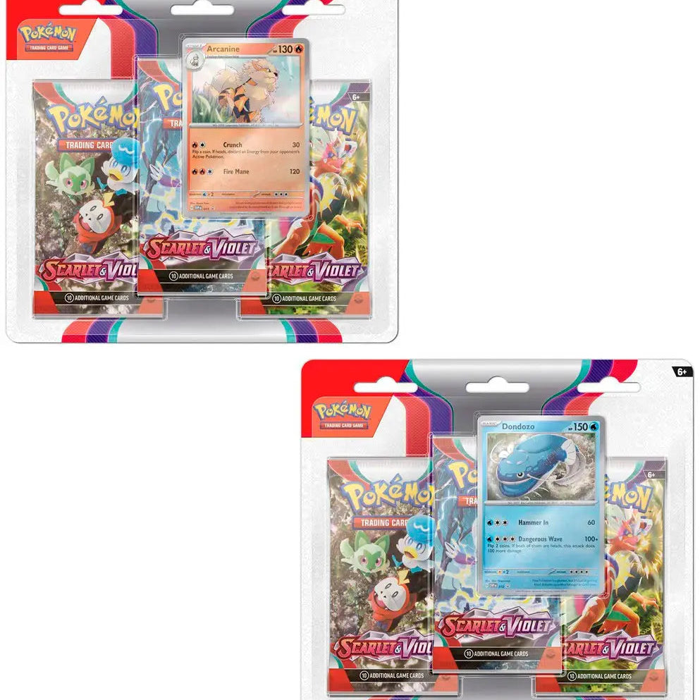 Pokémon TCG: Scarlet & Violet 3pk Booster Blister