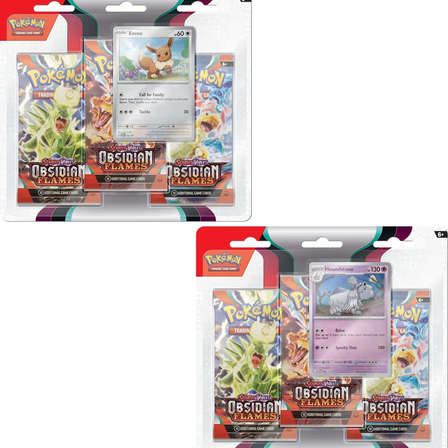 Pokemon TCG: Scarlet & Violet-Obsidian Flames 3 Booster Packs