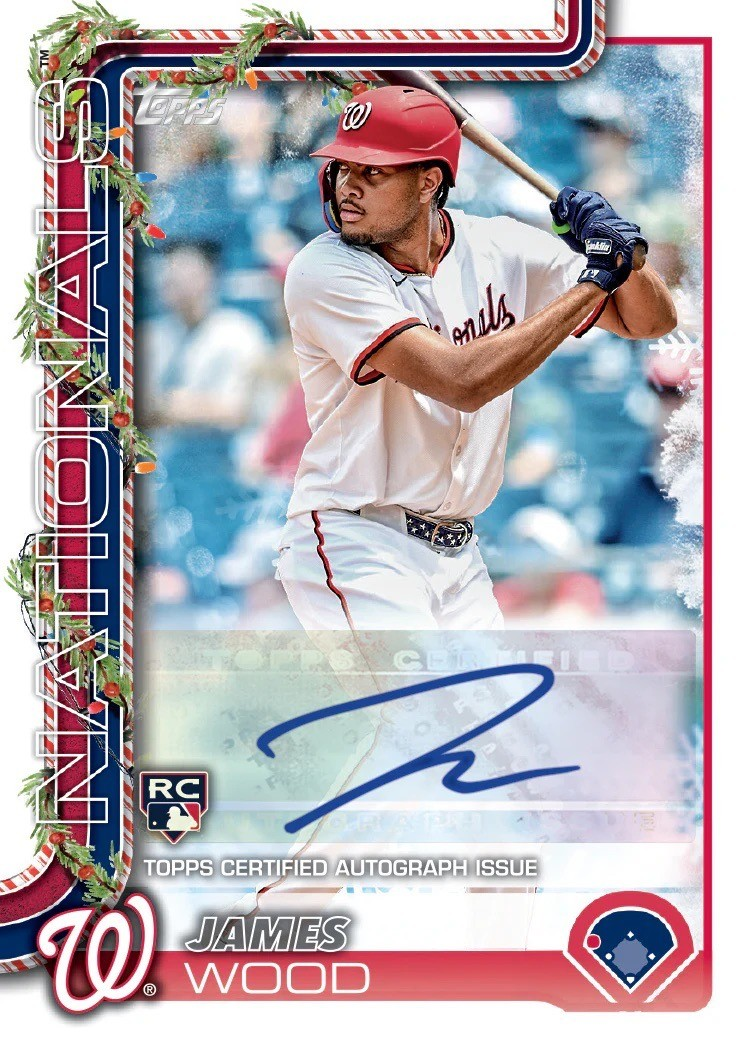 2025 Topps Holiday Baseball Mega Box