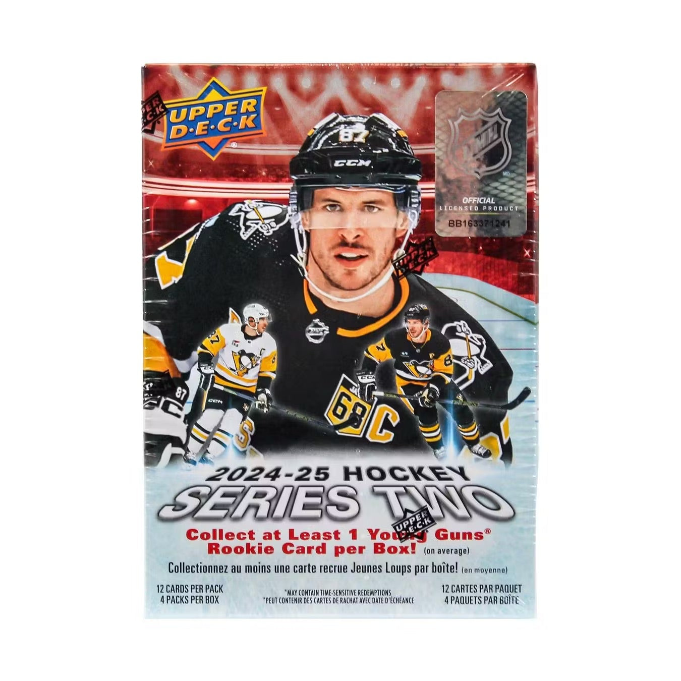 2024/25 Upper Deck Series 2 Hockey 4-Pack Blaster Box