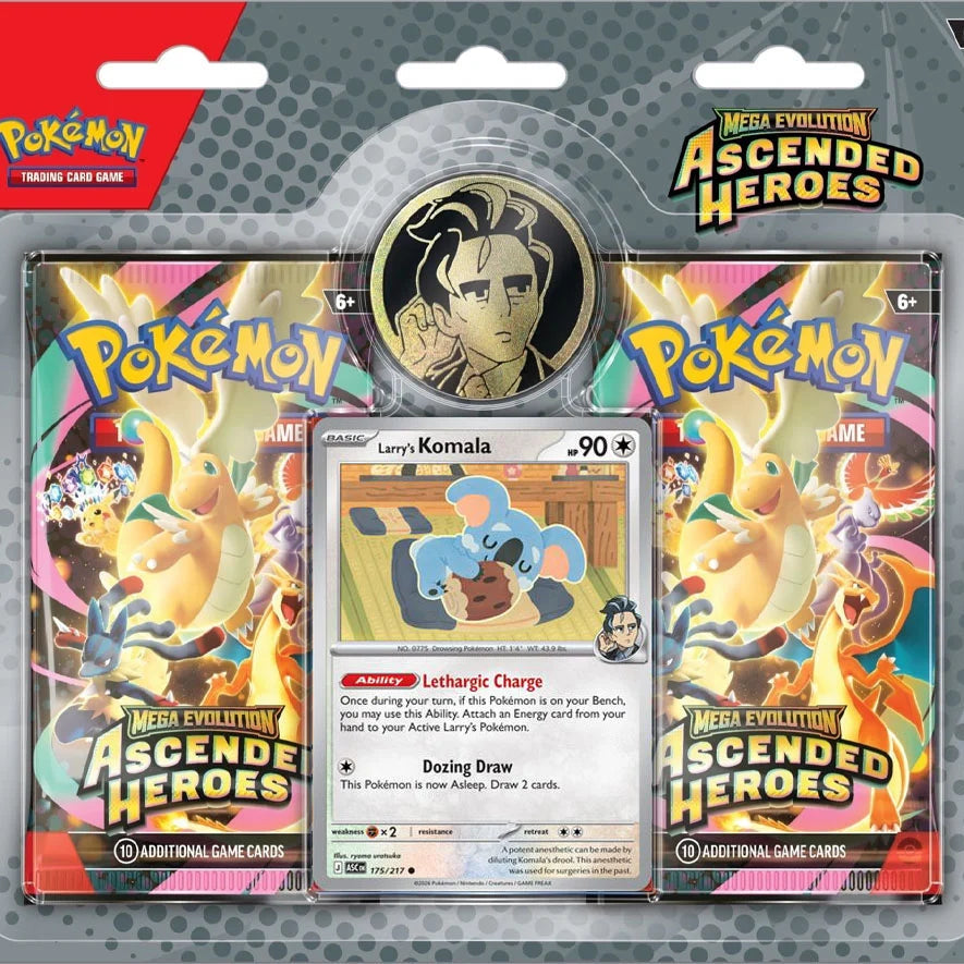 Pokémon TCG: Mega Evolution: Ascended Heroes: 2-Booster Blister