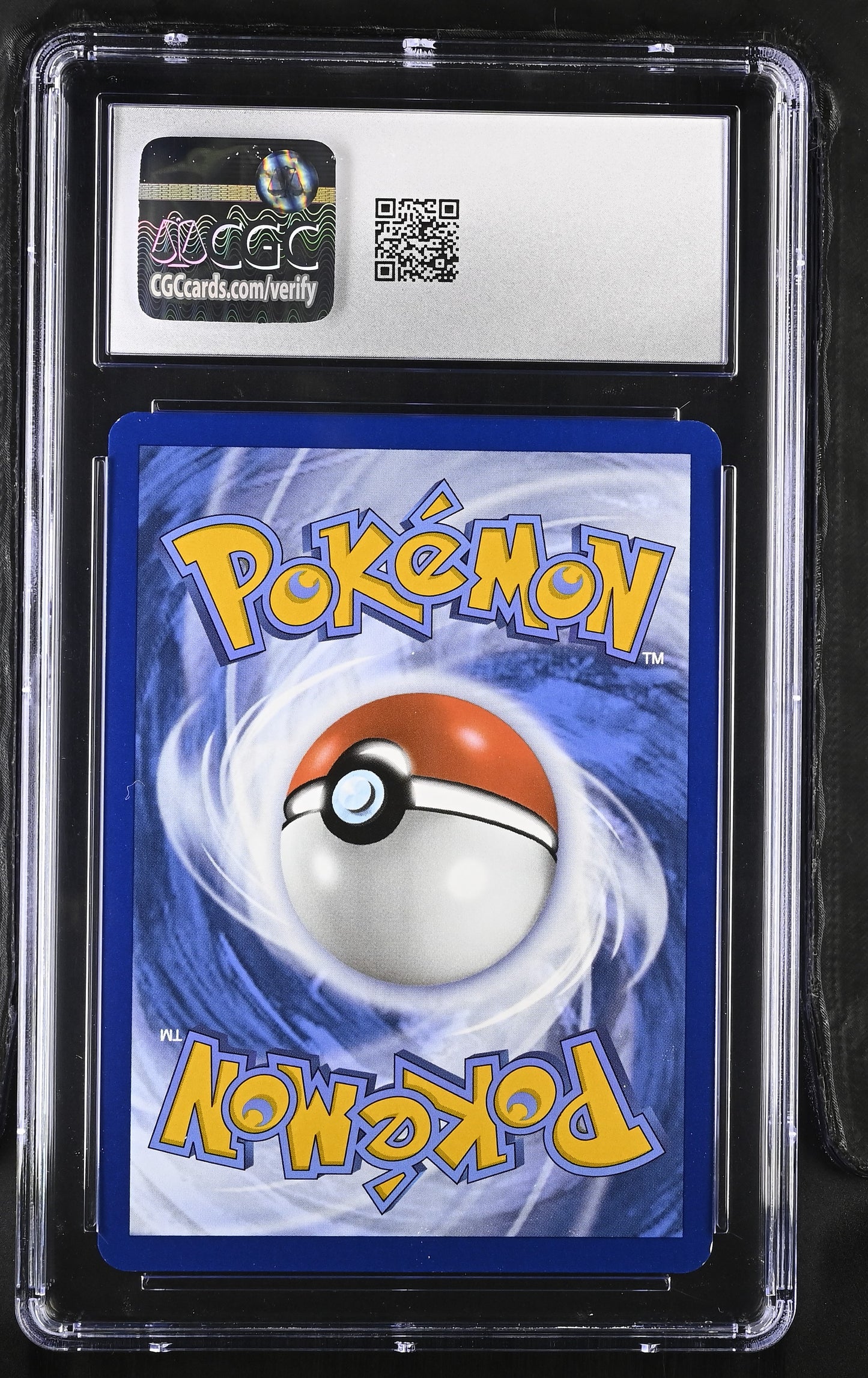 Pikachu Ex Hyper Rare Prismatic Evolutions 179/131 CGC 10 (Back)