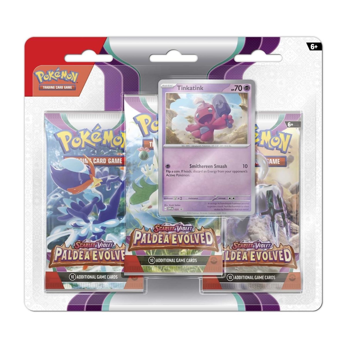 Pokémon TCG: Scarlet & Violet-Paldea Evolved 3 Booster Packs