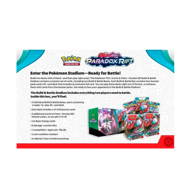 Pokémon TCG: Scarlet & Violet-Paradox Rift Build & Battle Stadium