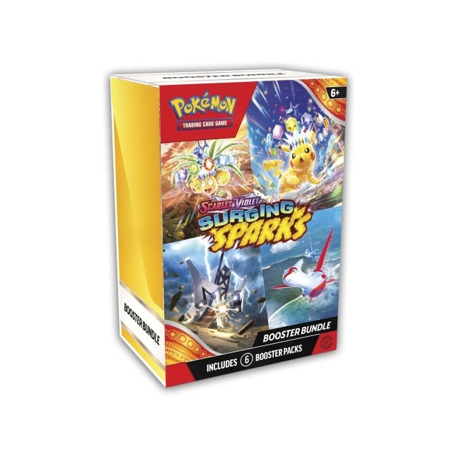 surging sparks booster box opening Pokémon TCG: Scarlet & Violet-Surging Sparks Booster Bundle (6 Packs) – Collectors Row