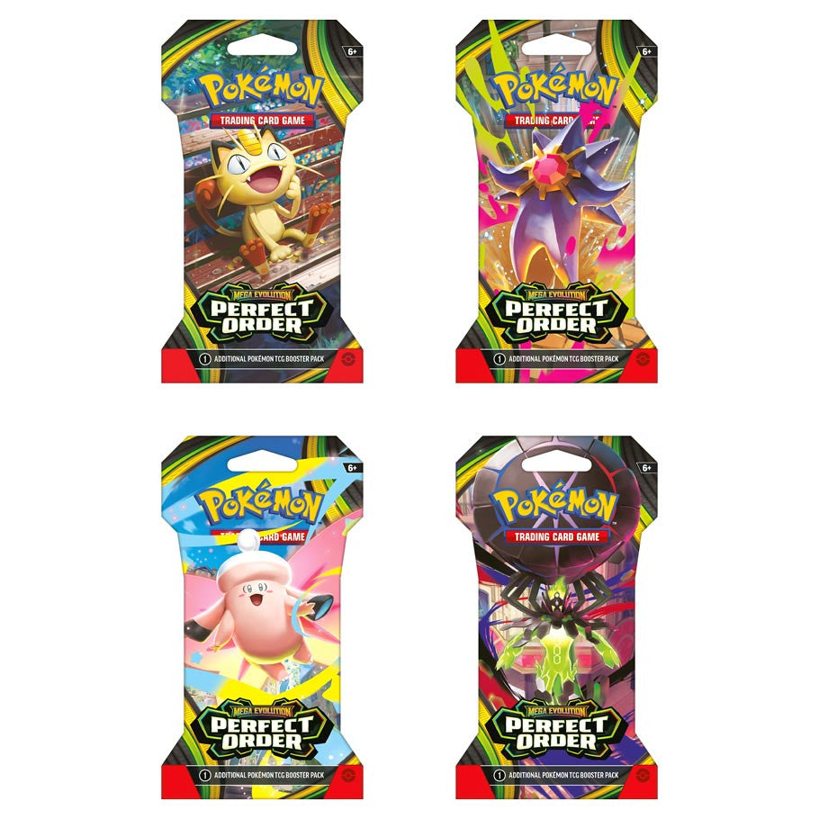 Pokémon TCG: Mega Evolution 3: Perfect Order: Sleeved Booster Single P – Collectors Row