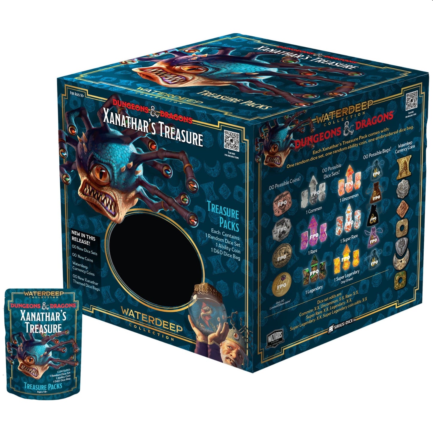 Sirius Dice: Dungeon & Dragons Xanathar's Treasure Packs