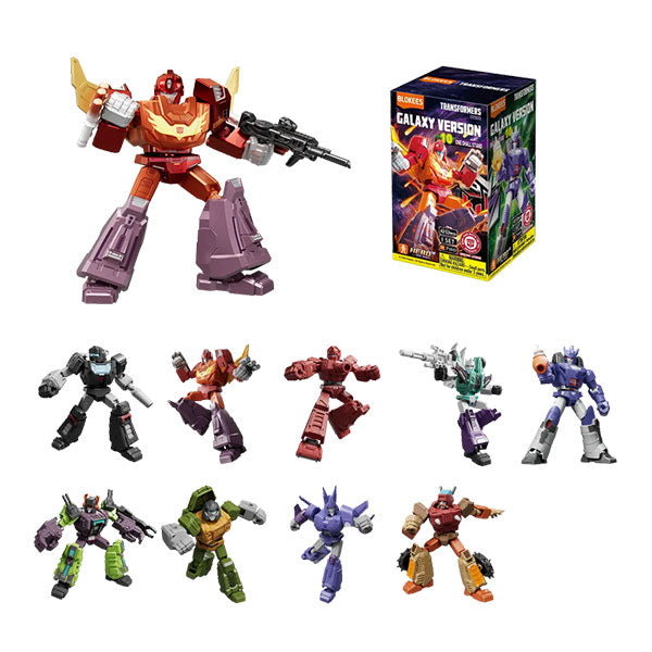 Blokees: Transformers: Galaxy Version 10: One Shall Stand Display