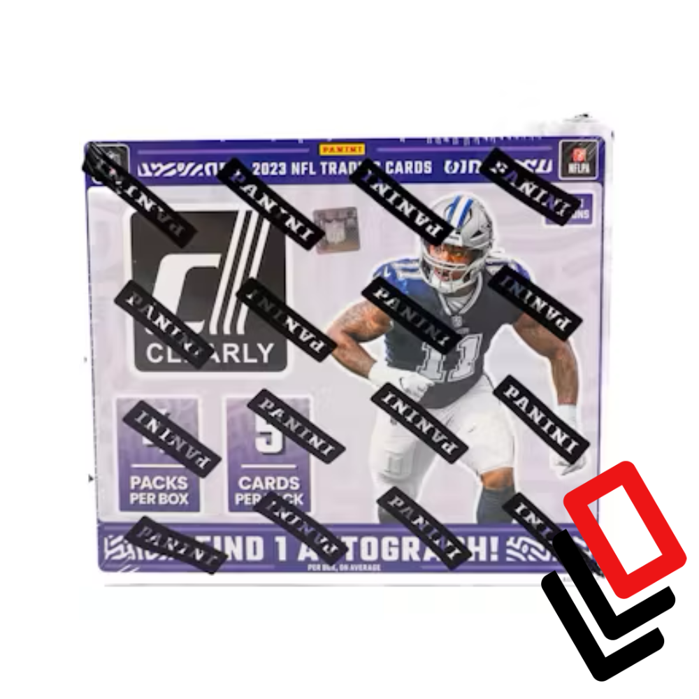 2023 Panini Clearly Donruss Football Hobby Box - CLEARANCE