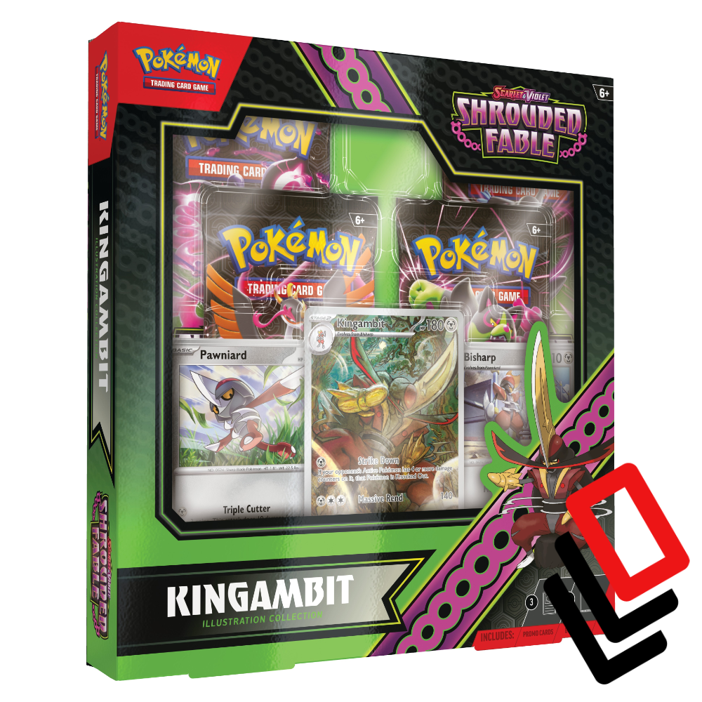 Pokemon TCG: Scarlet & Violet - Shrouded Fable Kingambit Illustration Collection