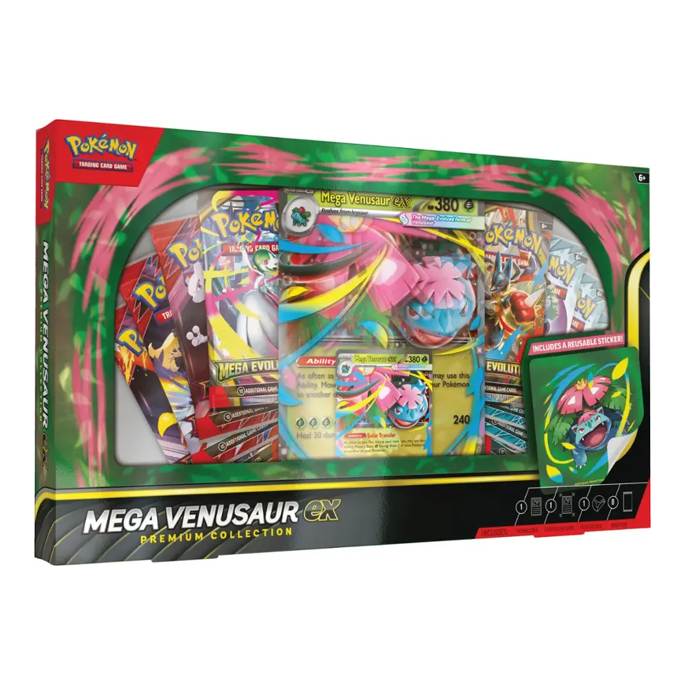 Pokémon TCG: Mega Venusaur ex Premium Collection – Collectors Row