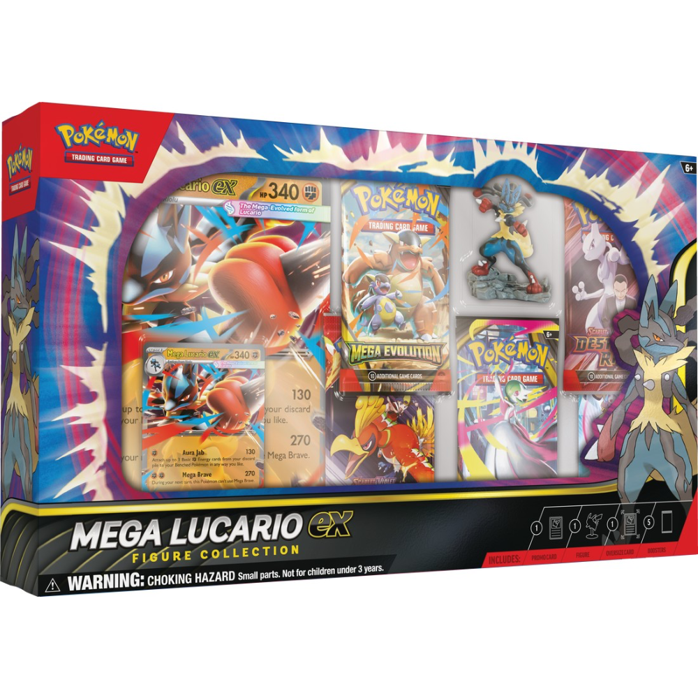 Pokemon Mega Lucario ex Figure Collection