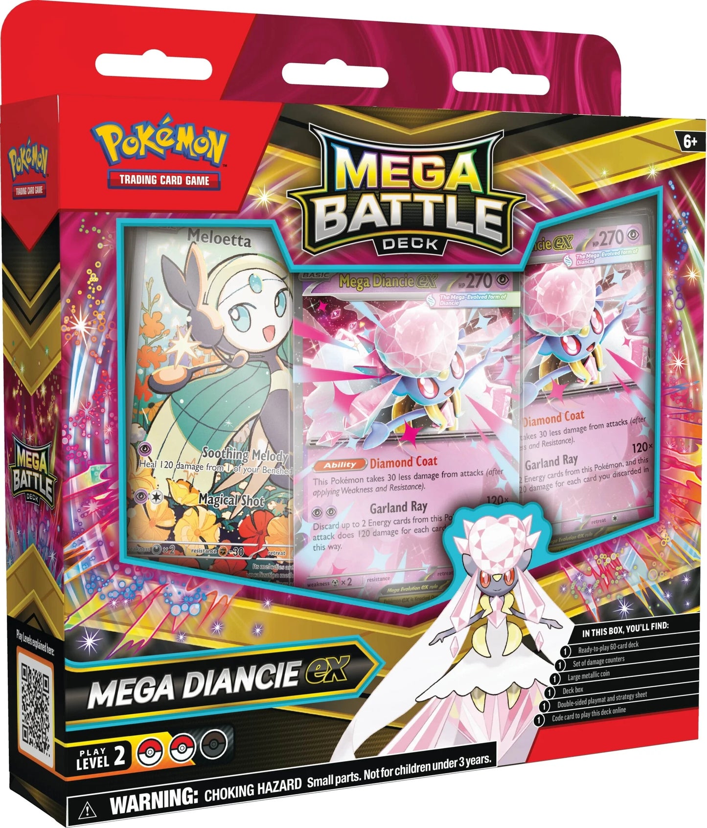 Pokémon TCG: Mega Battle Deck - Mega Gengar ex & Mega Diancie ex