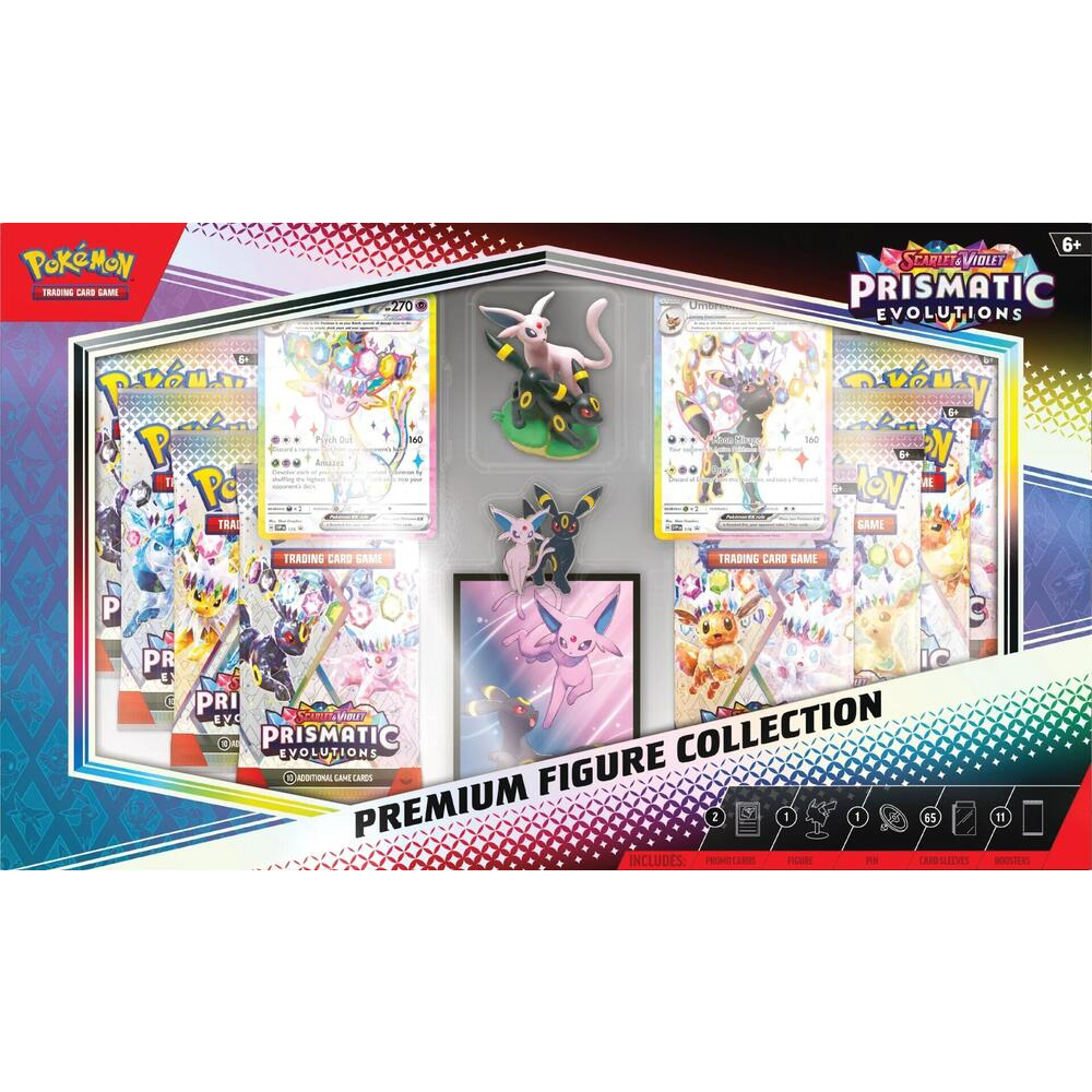 Pokemon TCG - Scarlet & Violet Prismatic Evolutions Premium Figure Collection