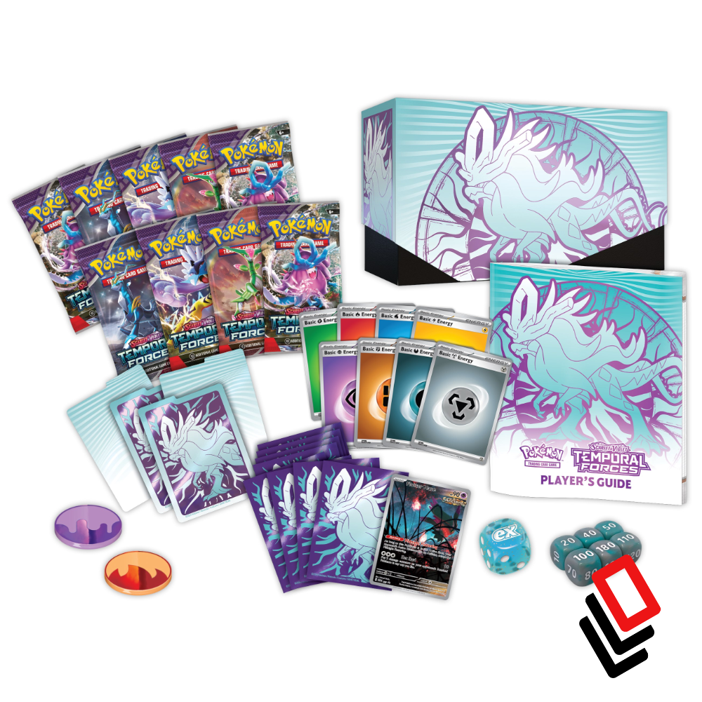 Pokémon TCG: Scarlet & Violet-Temporal Forces Elite Trainer Box (Walking Wake)