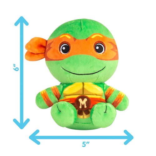 Club Mocchi Mocchi Teenage Mutant Ninja Turtles Michelangelo Junior 6-Inch Plush