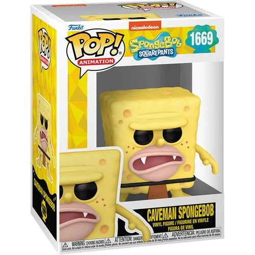 SpongeBob SquarePants 25th Anniversary Caveman SpongeBob Funko Pop! Vinyl Figure #1669