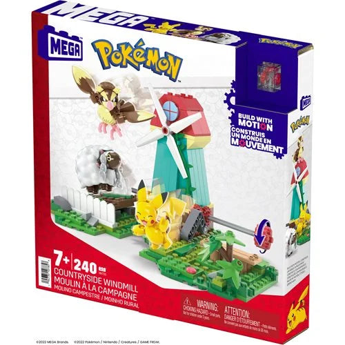 Pokemon Mega Adventure Builder Countryside Windmill Set