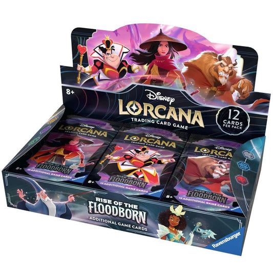 Disney Lorcana TCG: Rise of the Floodborn Booster Pack Display - 24 Count