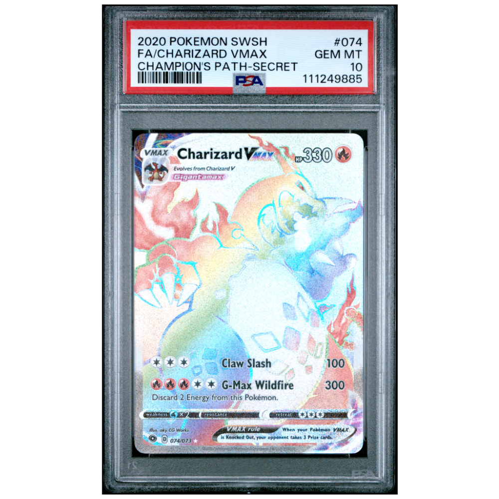 Charizard VMax #74 - PSA 10 - Champion's Path