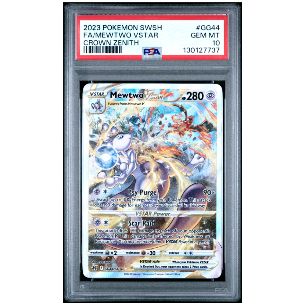 Mewtwo VStar #GG44 - PSA 10 - Crown Zenith
