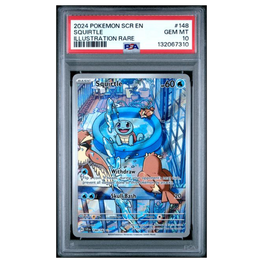 Squirtle #148 - PSA 10 - Stellar Crown