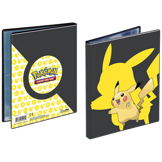 Ultra Pro Pikachu 4-Pocket Portfolio for Pokémon