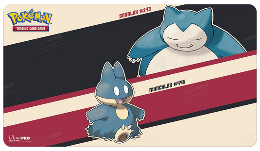 Ultra Pro Snorlax and Munchlax Standard Gaming Playmat Mousepad for Pokemon