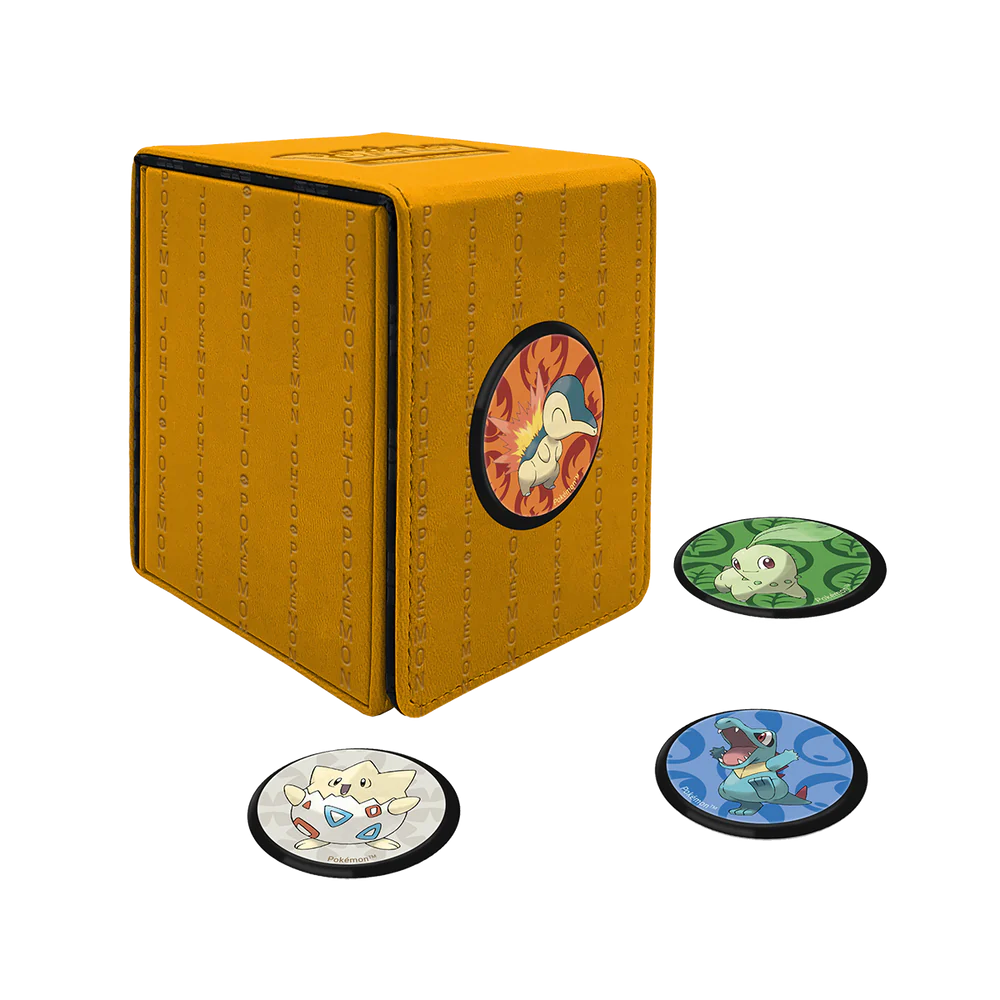 Ultra Pro Johto Alcove Click Deck Box for Pokemon