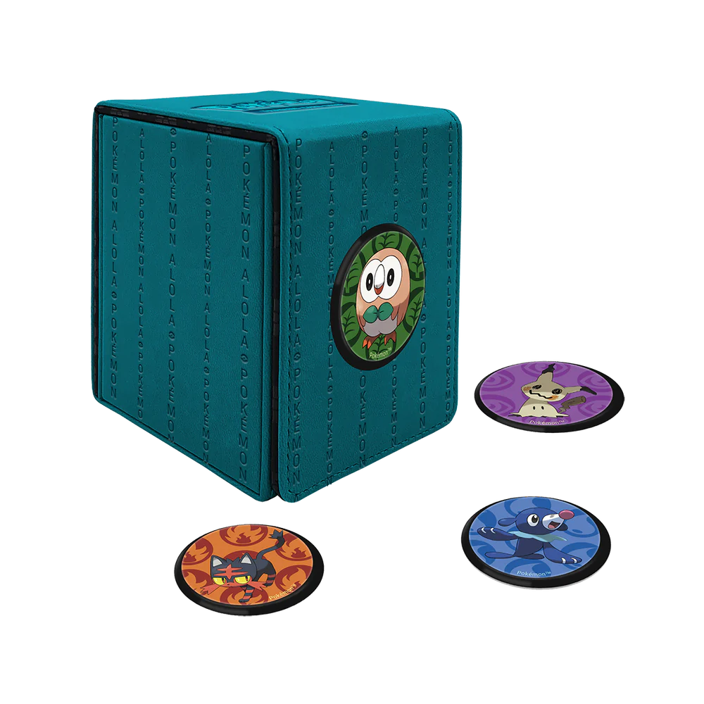 Ultra Pro Alola Alcove Click Deck Box for Pokemon