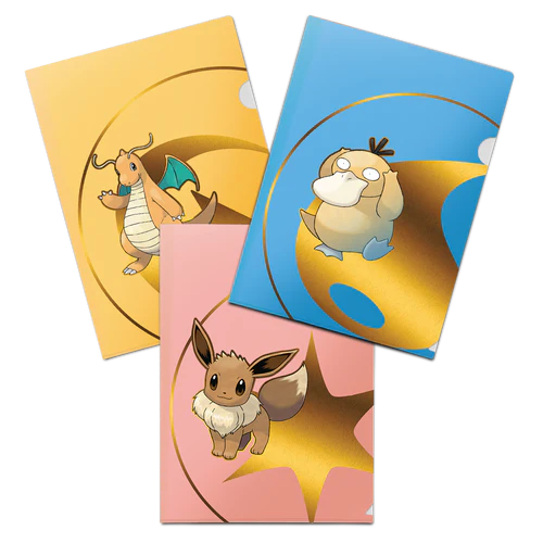 Pokémon Tournament Folios 3 Pack - Psyduck, Eevee, and Dragonite