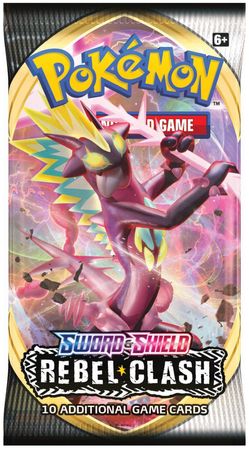 Pokémon TCG: Sword & Shield-Rebel Clash Booster Pack (10 Cards)