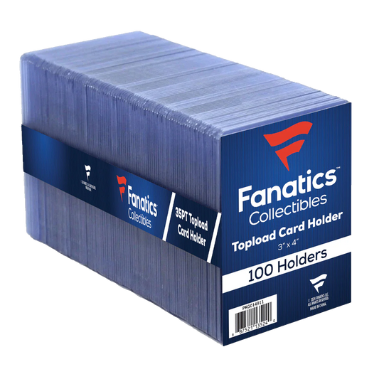 Fanatics Collectibles 35pt 3x4 Top Loaders - 100 Count