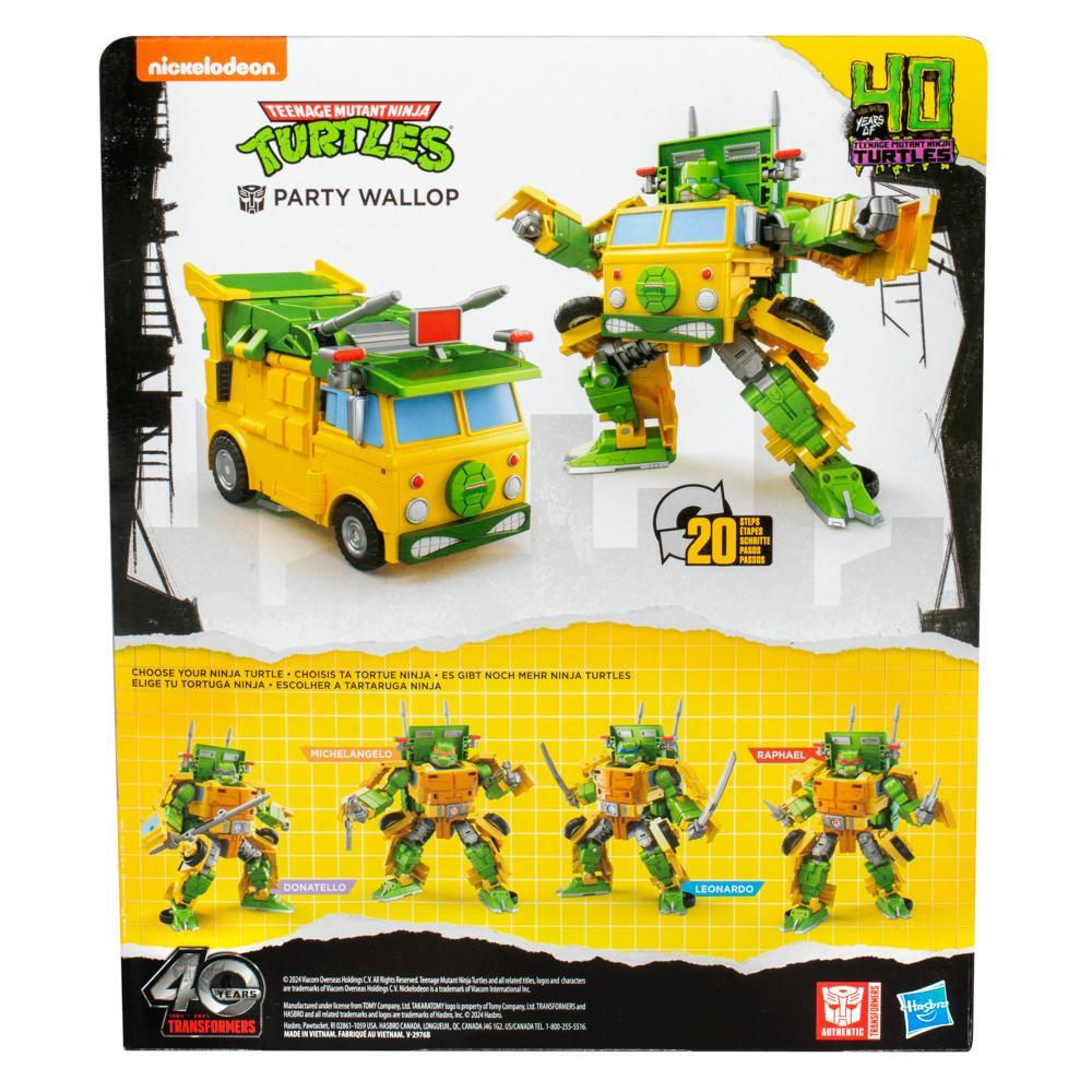 Transformers Collaborative Teenage Mutant Ninja Turtles Party Wallop