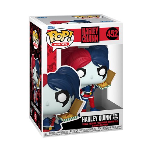 Harley Quinn with Pizza Funko Pop! Vinyl Figure #452