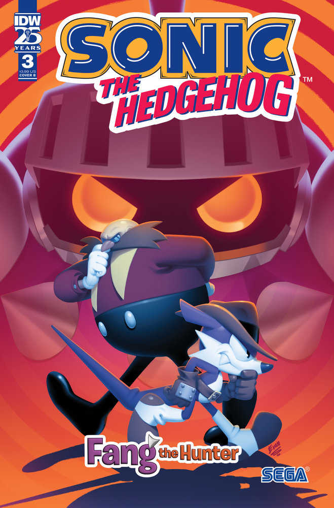 Sonic The Hedgehog: Fang The Hunter #3 Variant B (Stanley)