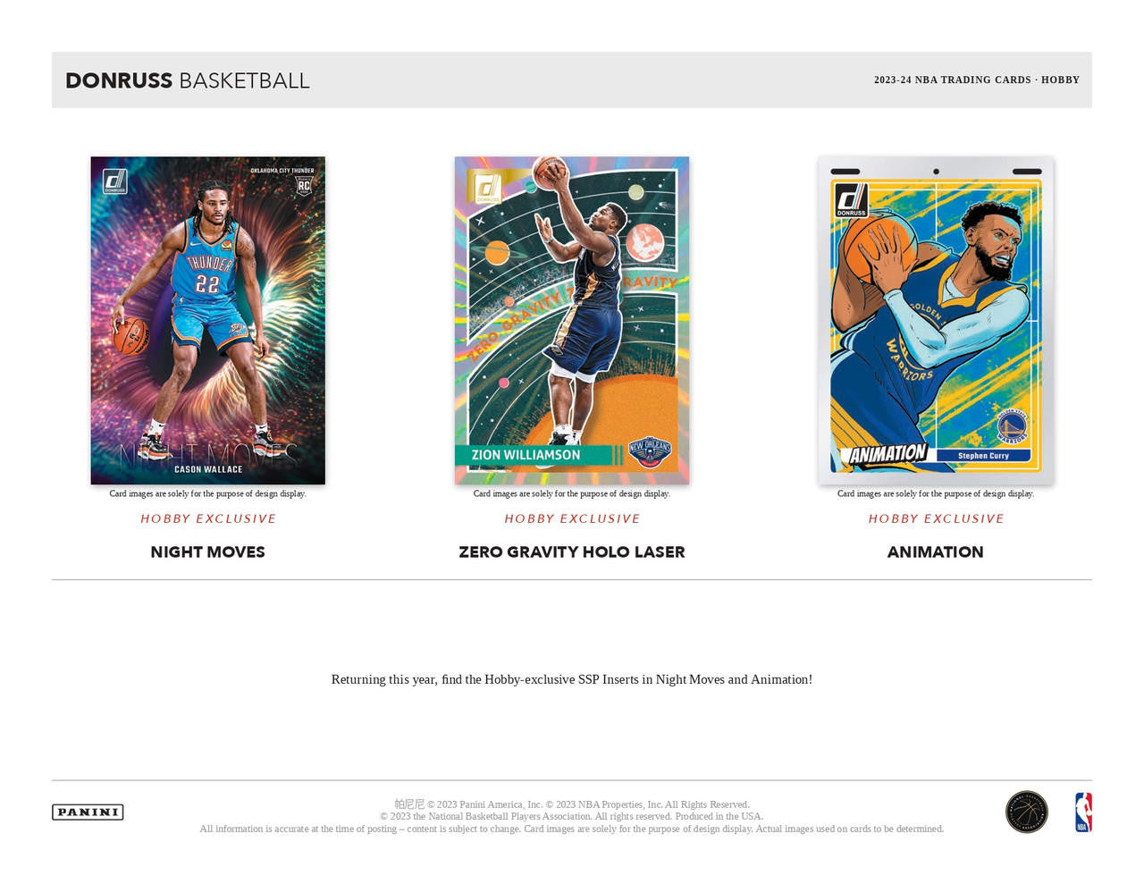 2023/24 Panini Donruss Basketball Hobby Box