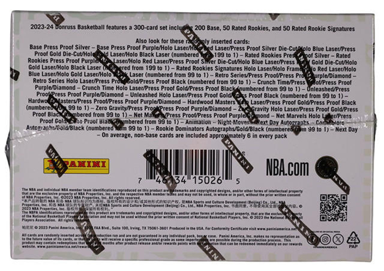 2023/24 Panini Donruss Basketball Hobby Box