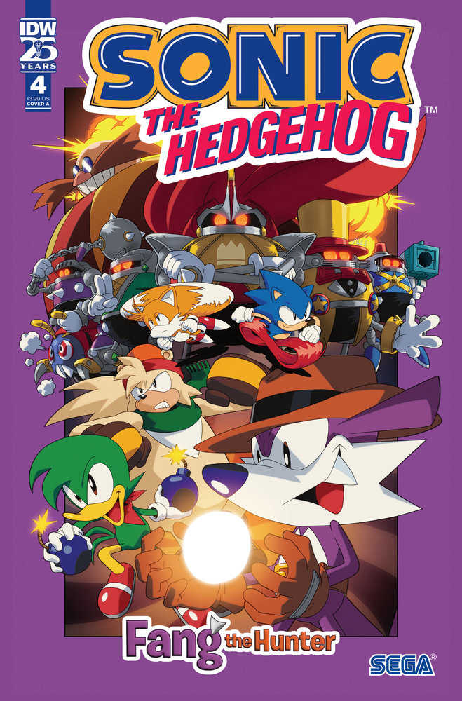 Sonic The Hedgehog: Fang The Hunter #4 Cover A (Hammerstrom)