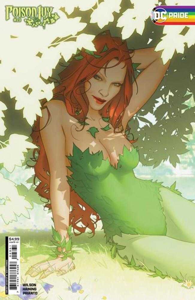 Poison Ivy #23 Cover D W Scott Forbes DC Pride 2024 Card Stock Variant