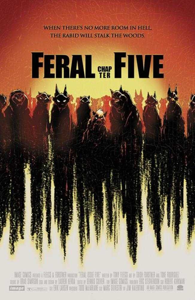 Feral #5 Cover B Tony Fleecs & Trish Forstner Movie Homage Variant