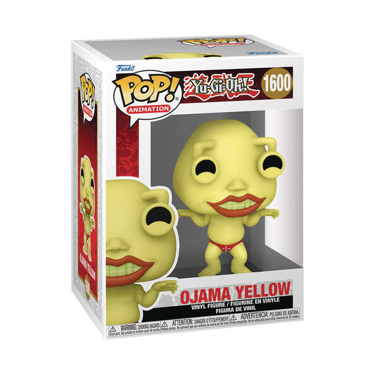 Pop Animation Yu Gi Oh Ojama Yellow Vinyl Figure