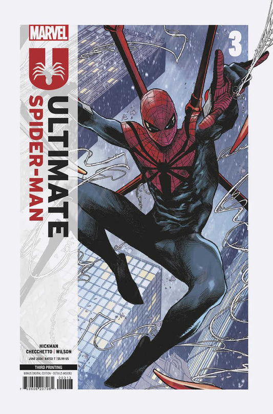 Ultimate Spider-Man #3 Marco Checchetto 3RD Printing Variant