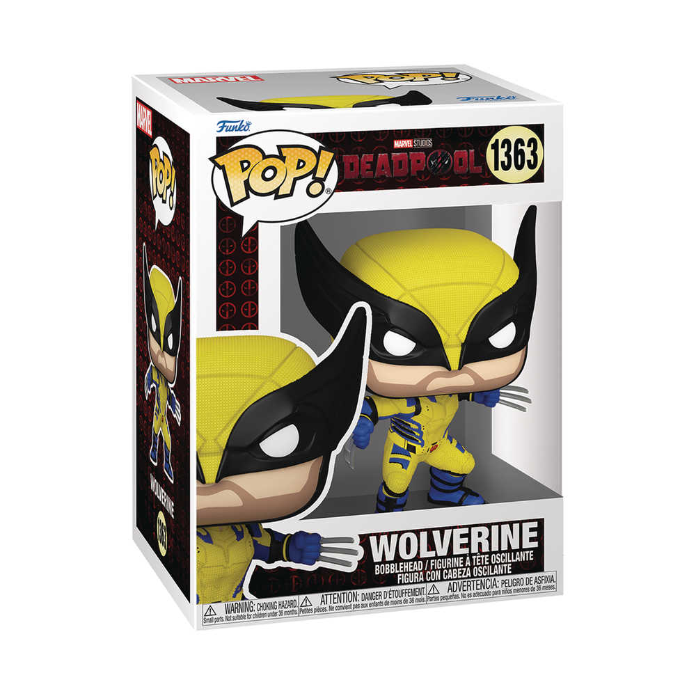 Pop Marvel Deadpool 3 Wolverine Vinyl Figure 1363