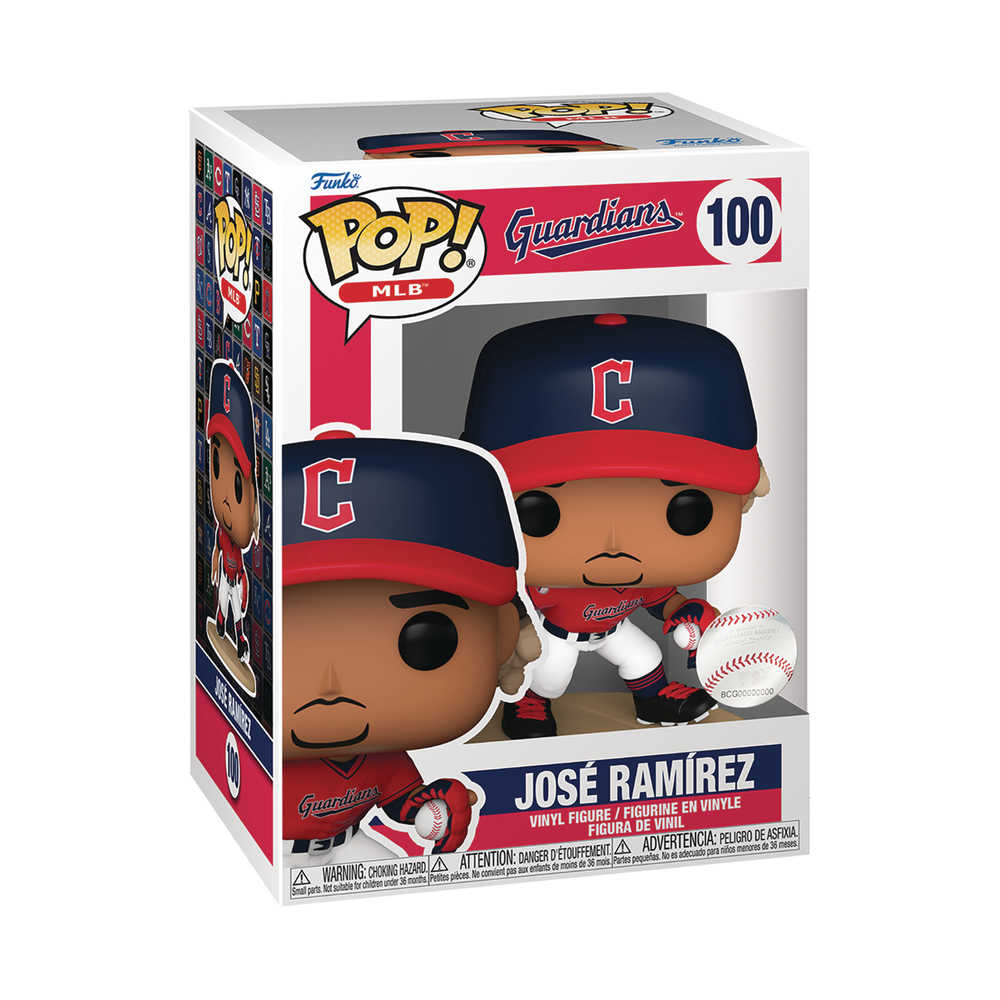 Pop MLB Guardians Jose Ramirez Vinyl Figure 100